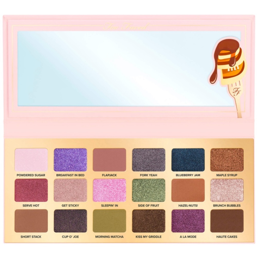 Brand New Too Faced Maple Syrup Pancakes Eye Shadow Palette